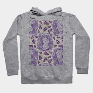 Kitty Final Boss Pattern Hoodie